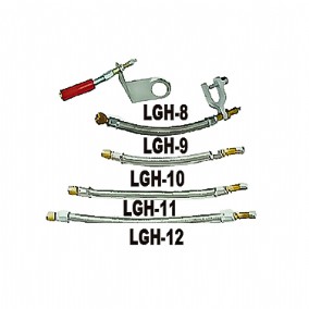 Metal braided rubberflexible extensionsLGH-8 LGH-9 LGH-10 LGH-11 LGH-12